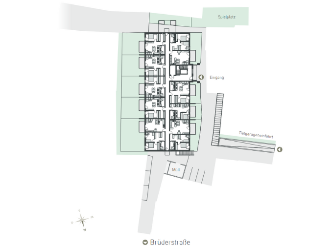 Lageplan der Immobilie